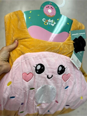 Cuddle Crew Glazed Doughnut Kids Costume NWT